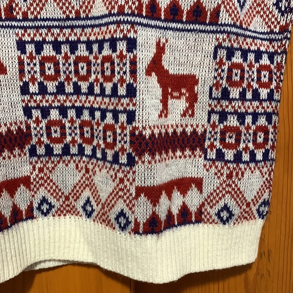 Bobbi Ann of Boston |Handmade Red White & Blue Collared 3/4 Sleeve Vintage Shirt